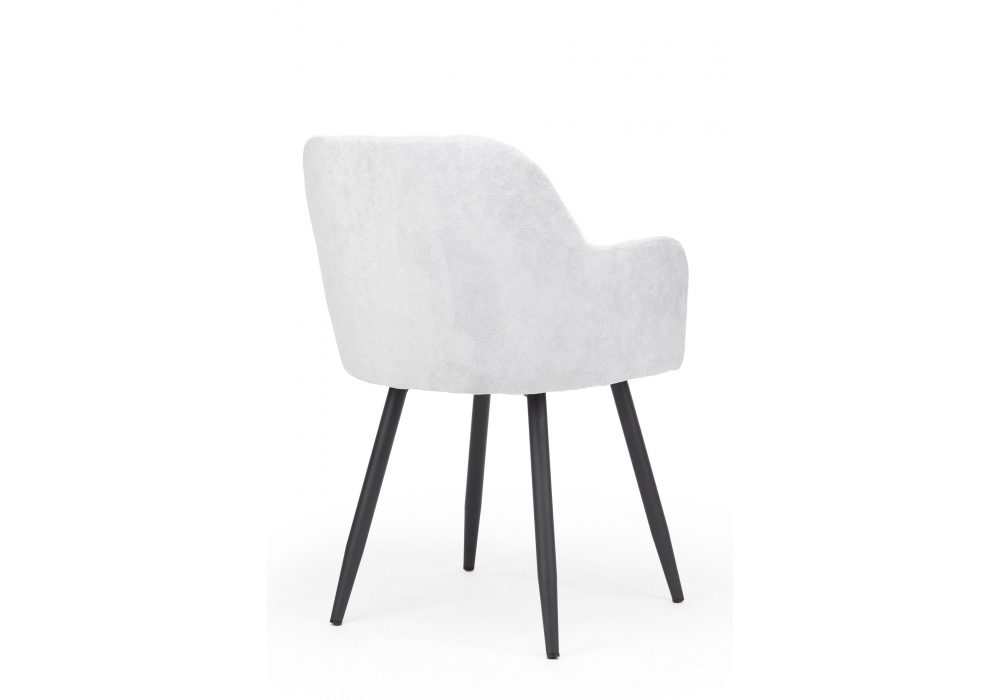 фото стул на металлокаркасе поворотный woodville инфини 360 светло-серый / черный 631781 | 220svet.ru