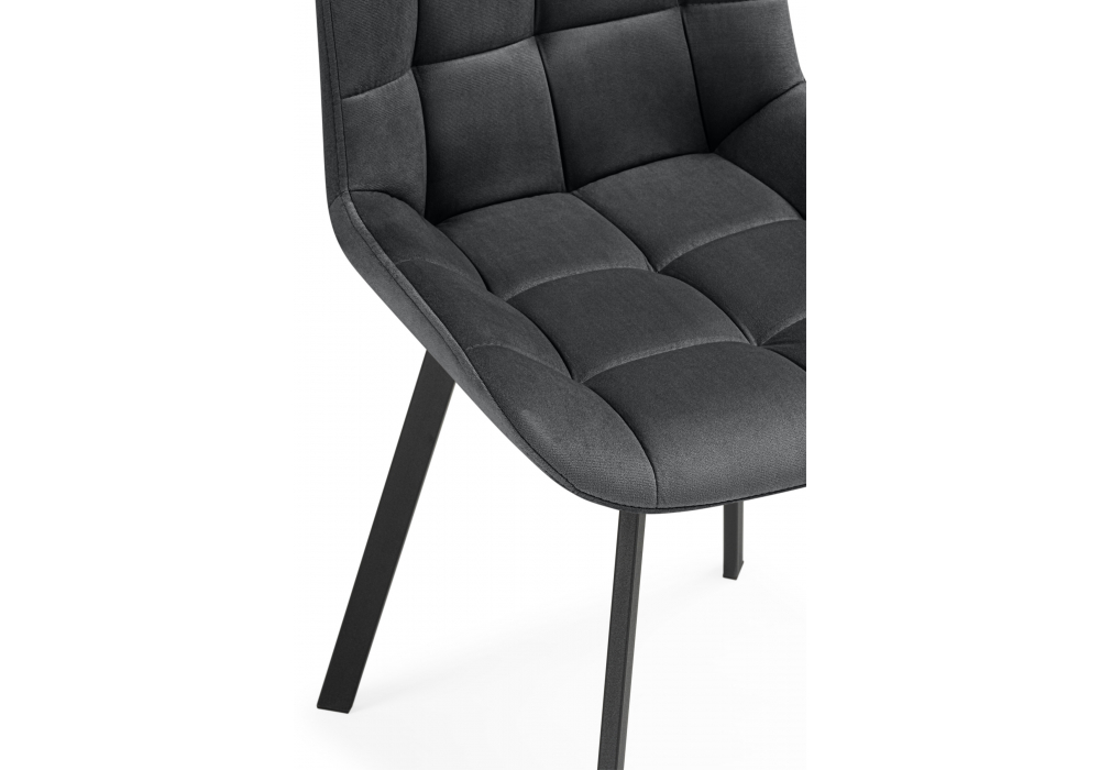 фото стул крутящийся woodville челси 360 темно-серый (zd 995) / черный 626091 | 220svet.ru