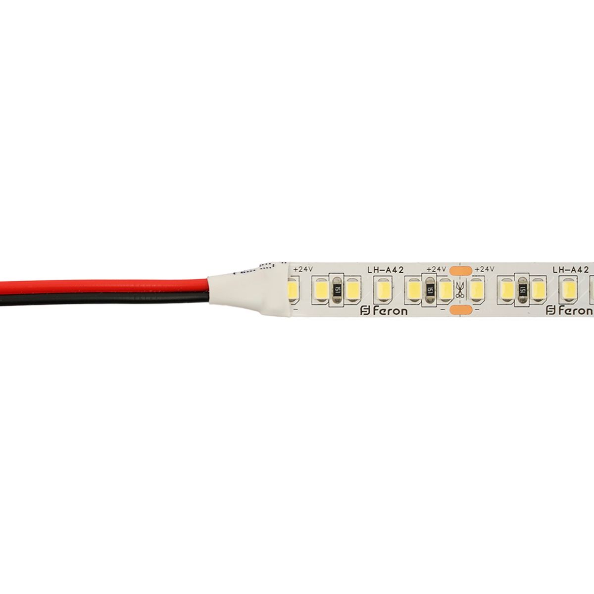 фото светодиодная лента feron 16w/m 180led/m 2835smd 4000к 30m ls502 53090 | 220svet.ru