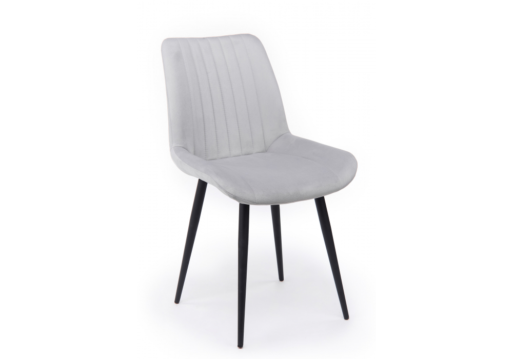 фото стул вращающийся на металлокаркасе woodville седа 360 светло-серый (zd 960) / черный 632377 | 220svet.ru