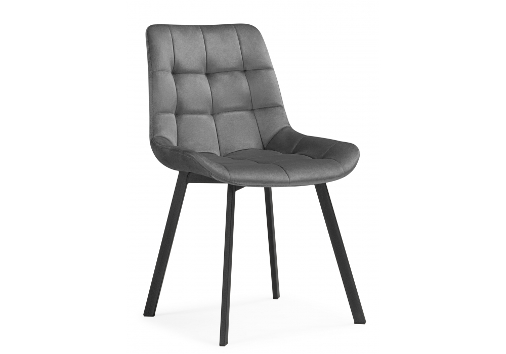 фото стул крутящийся woodville челси 360 светло-серый (zd 960) / черный 626088 | 220svet.ru