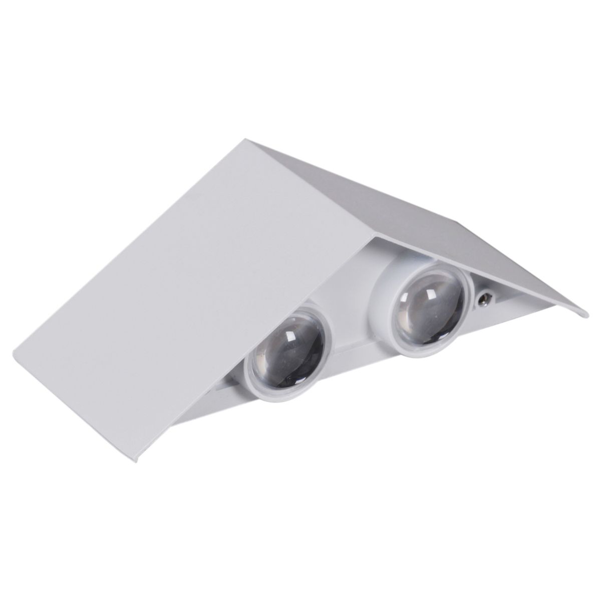 фото уличный настенный светодиодный светильник reluce 86856-9.2-001kt led4w wt | 220svet.ru