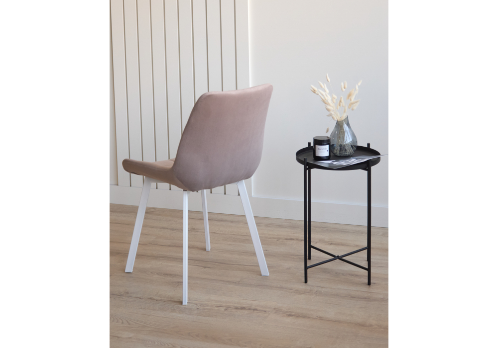 фото стул на металлокаркасе woodville челси п латте (zd 290) / белый np 632486 | 220svet.ru