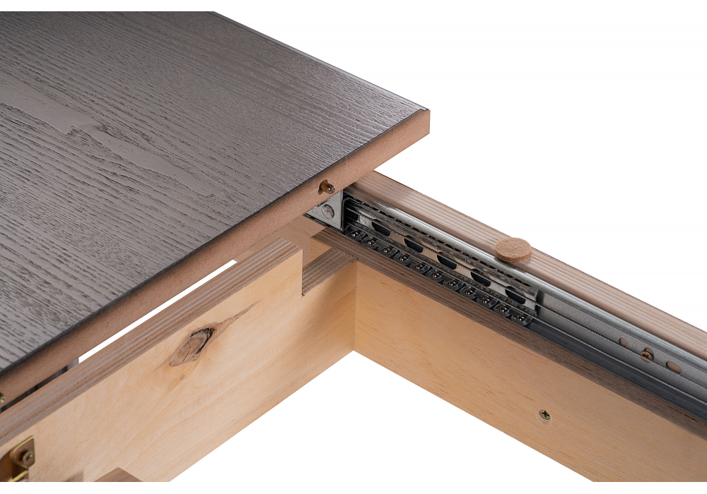 фото стол деревянный раскладной woodville бевье орех темный / орех 483899 | 220svet.ru