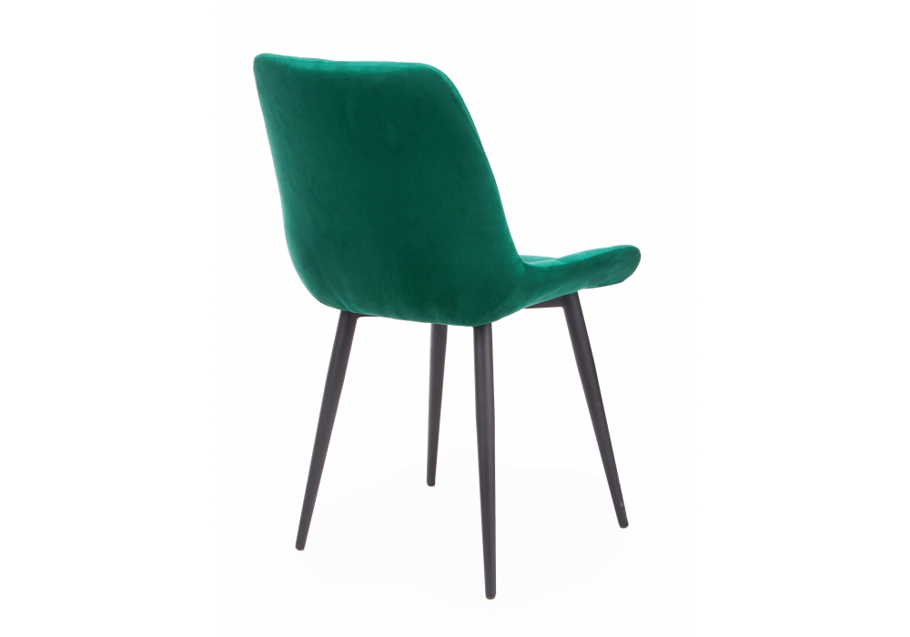 фото стул вращающийся на металлокаркасе woodville челси 360 к зеленый (zd 667) / черный 632516 | 220svet.ru