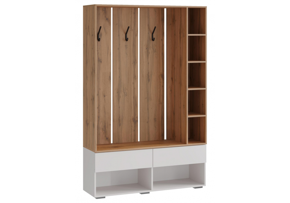 фото прихожая комплектация 2 woodville роут кашемир 596594 | 220svet.ru