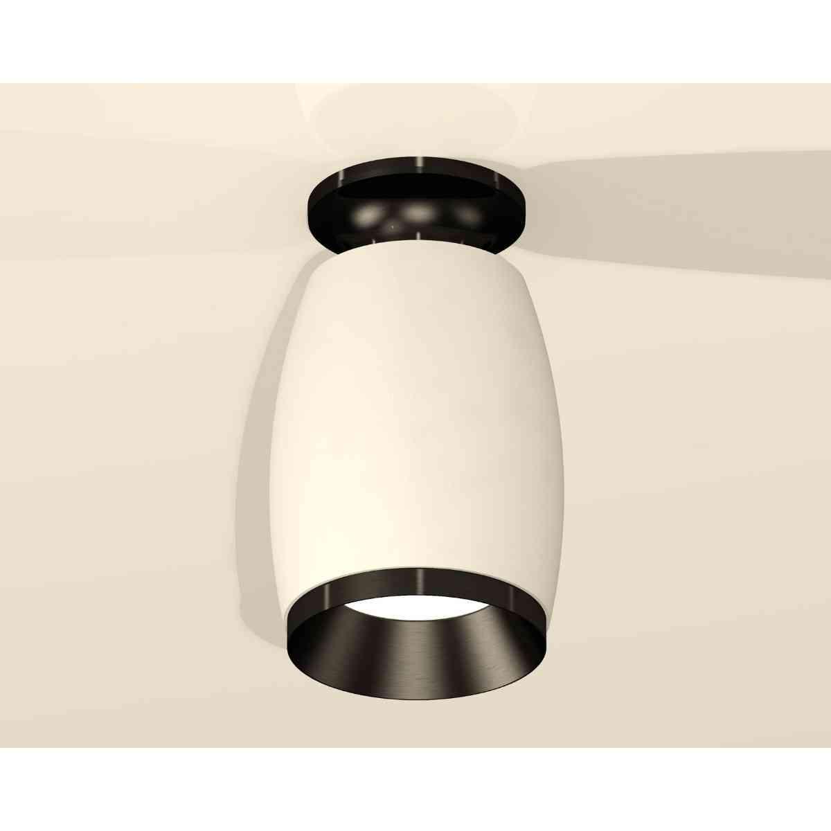 фото комплект накладного светильника ambrella light techno spot xs1122041 swh/pbk белый песок/черный полированный (n6902, c1122, n7031) | 220svet.ru