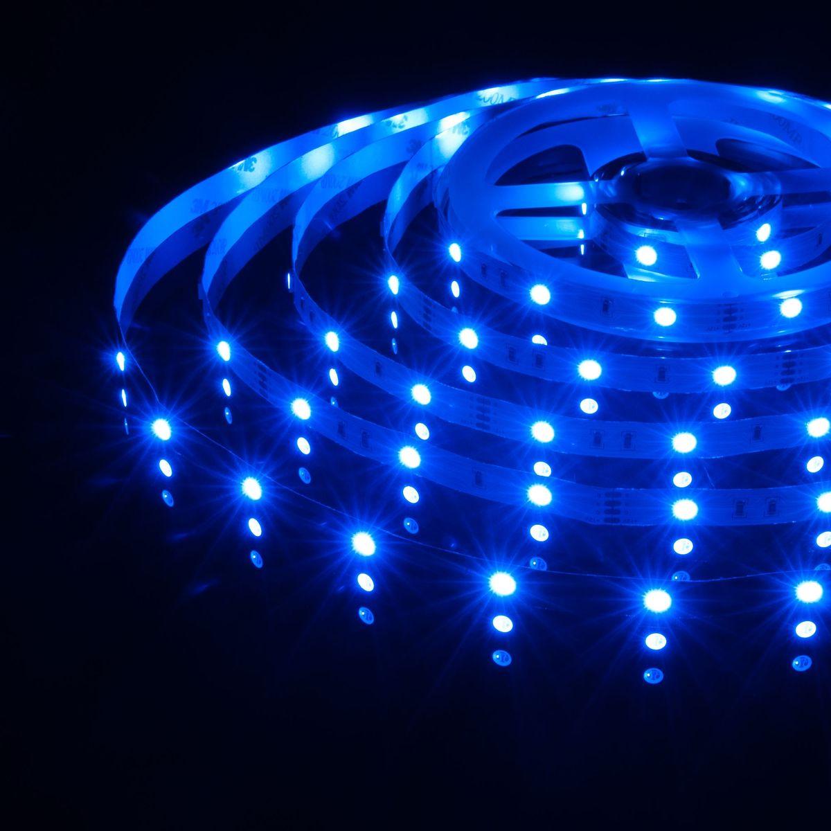 фото светодиодная лента elektrostandard 7,2w/m 30led/m 5050smd rgb 5m a027833 | 220svet.ru