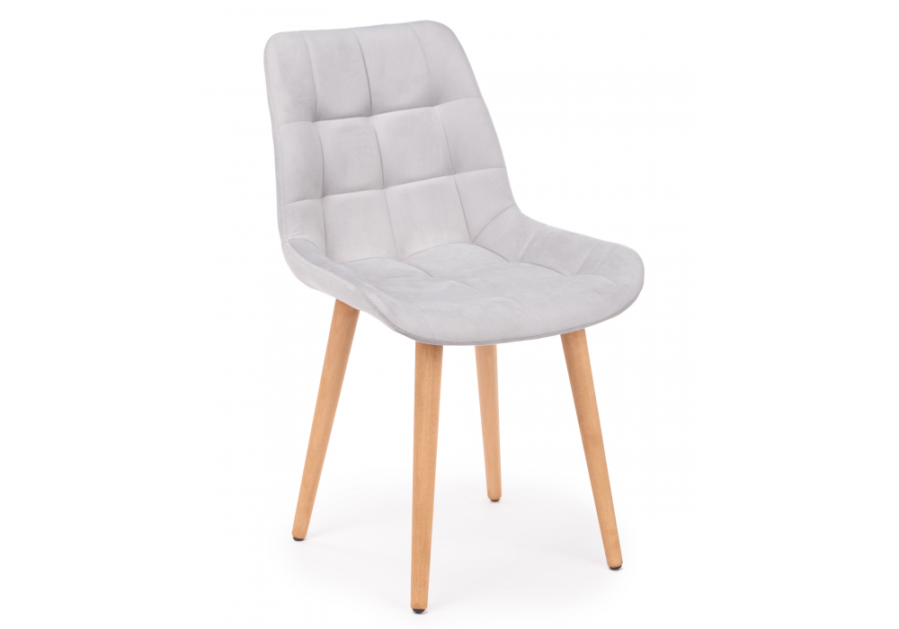 фото стул деревянный вращающийся woodville челси 360 светло-серый (zd 960) / светлое дерево np 632449 | 220svet.ru