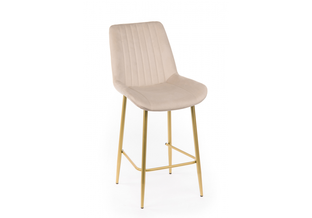 фото барный стул крутящийся woodville седа 360 бежевый (zd 210) / золотой np 632602 | 220svet.ru