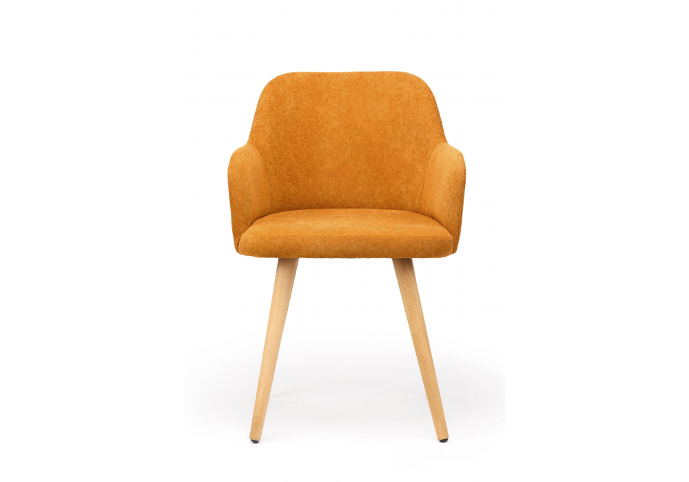 фото стул деревянный поворотный woodville инфини 360 терракота (ocean 015) / светлое дерево 631736 | 220svet.ru