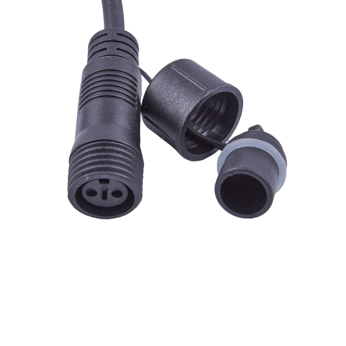 фото провод-шина для гирлянд uniel ucx-f90 t20/2m/bk ul-00013217 | 220svet.ru