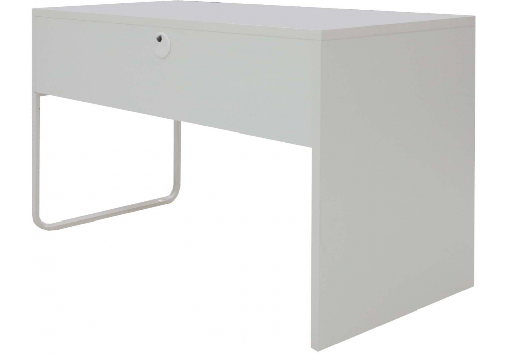 фото письменный стол woodville сити-1 белый шелк 619414 | 220svet.ru