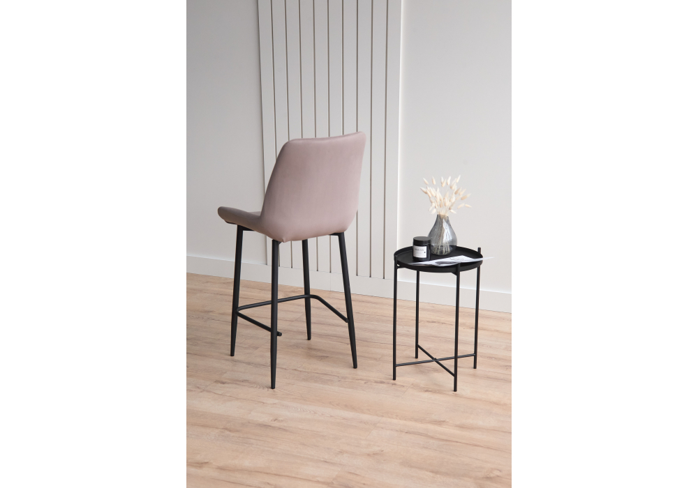 фото барный стул фисташковый woodville седа 360 латте (zd 290) / черный 632607 | 220svet.ru