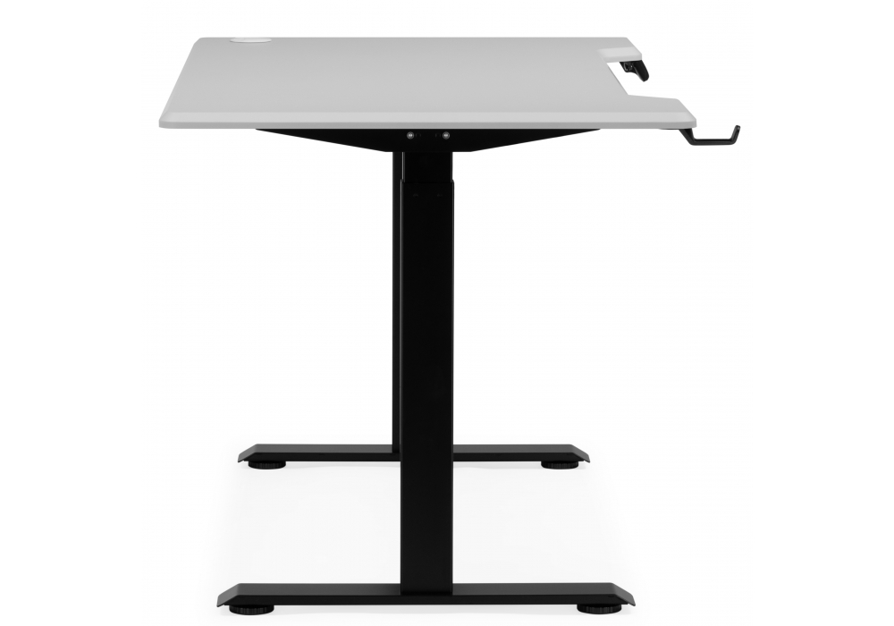 фото компьютерный стол с подъемным механизмом woodville маркос 120х75 тауп / черный 614599 | 220svet.ru