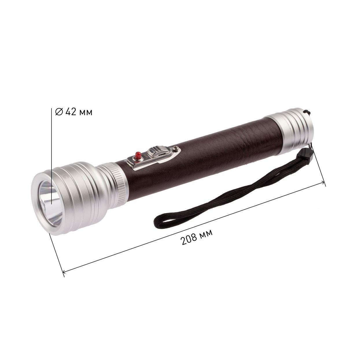 фото ручной светодиодный фонарь эра от батареек 208х42 280 лм mb-903 б0046380 | 220svet.ru