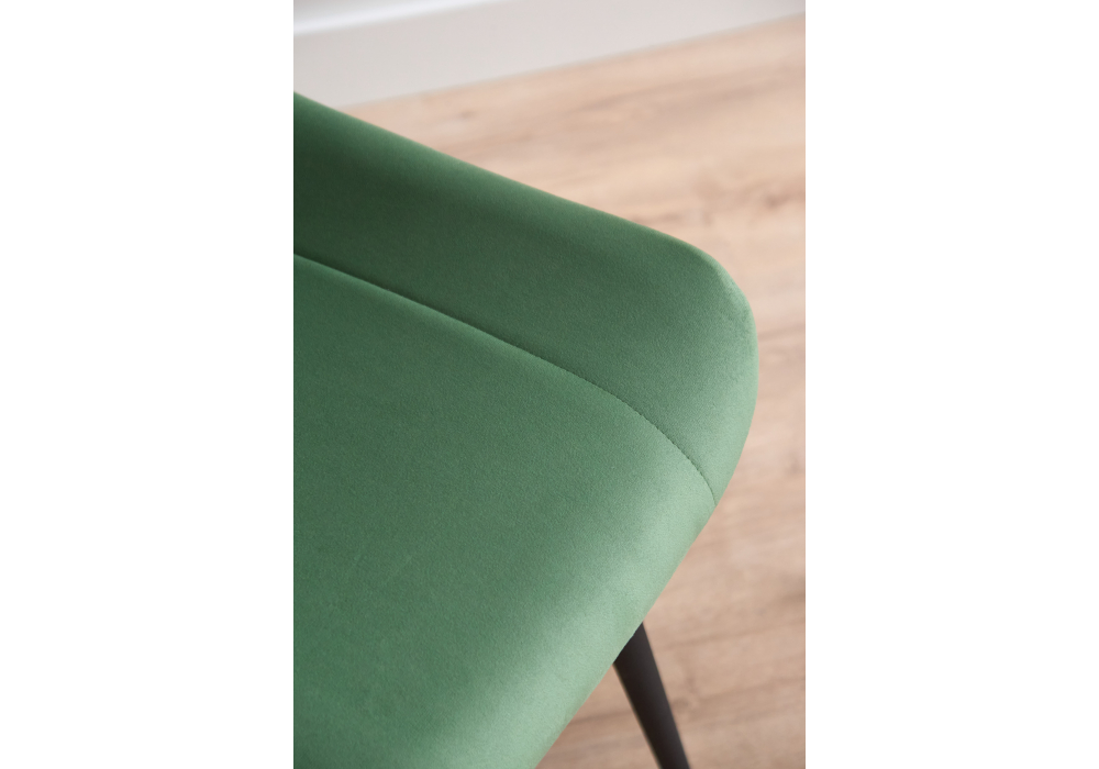 фото стул на металлокаркасе woodville седа фисташковый (zd 651) / черный 632415 | 220svet.ru