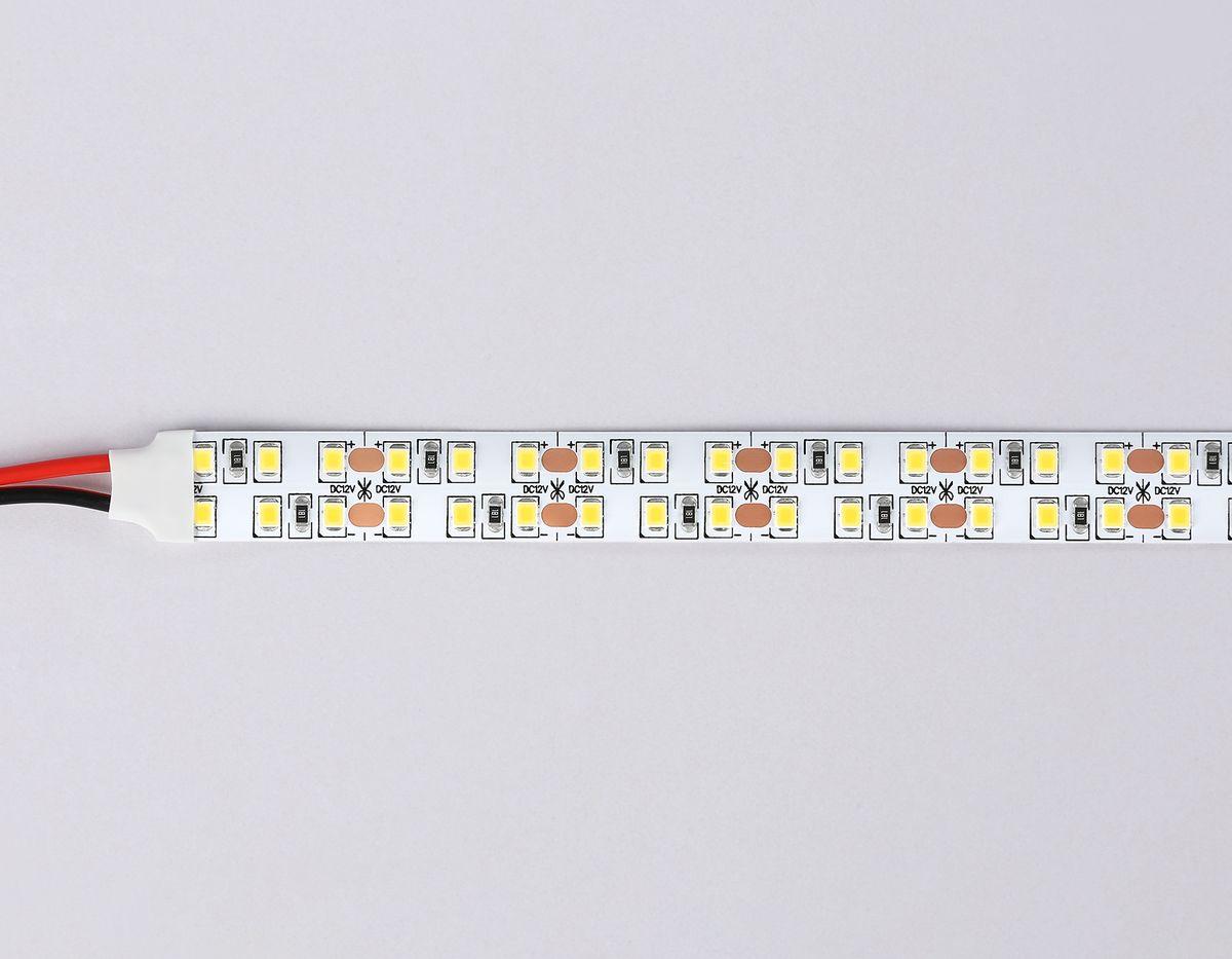 фото светодиодная лента дневной белый  ambrella light 19,2w/m 240led/m 2835smd 4500к 5m gs1602 | 220svet.ru