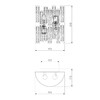 Миниатюра фото настенный светильник bogates 352/2 strotskis | 220svet.ru