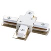 Миниатюра фото соединитель для шинопроводов х-образный (10575) volpe ubx-q121 k41 white | 220svet.ru