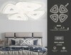 Миниатюра фото потолочная светодиодная люстра ambrella light acrylica original fa4019 | 220svet.ru