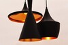 Миниатюра фото подвесная люстра lumina deco foggi ldp 7712-3 bk | 220svet.ru