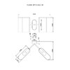 Миниатюра фото бра moderli v11809-2w | 220svet.ru