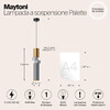 Миниатюра фото подвесной светильник maytoni mod303pl-01cfl3 | 220svet.ru