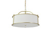 Миниатюра фото подвесная люстра newport 3555/с brass м0070672 | 220svet.ru