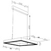 Миниатюра фото подвесной светодиодный светильник moderli straight v2450-pl | 220svet.ru