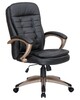 Миниатюра фото кресло руководителя dobrin donald lmr-106b_bg-p_el-black-2457 | 220svet.ru