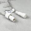 Миниатюра фото гирлянда нить с колпачком 10м разноцветная 220в, 100 led, провод прозрачный пвх, ip65 ltc pst100cap-10-2m | 220svet.ru