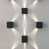 Миниатюра фото уличный настенный светодиодный светильник elektrostandard 1548 techno led winner белый a038412 | 220svet.ru