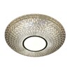 Миниатюра фото потолочный светодиодный светильник ambrella light orbital crystal f101 cl 48w d400 | 220svet.ru