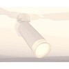 Миниатюра фото комплект накладного светильника ambrella light techno spot xm6342011 swh/fr/cl белый песок/белый матовый/прозрачный (a2202, c6342, n6241) | 220svet.ru