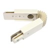 Миниатюра фото коннектор гибкий (10577) volpe ubx-q121 k24 white 1 polybag | 220svet.ru