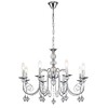 Миниатюра фото подвесная люстра escada shine 678/8pl chrome | 220svet.ru