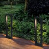Миниатюра фото уличный ландшафтный светодиодный светильник arte lamp trapezio a2080pa-1bk | 220svet.ru