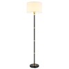 Миниатюра фото торшер arte lamp jamie a4090pn-1bk | 220svet.ru
