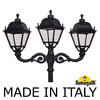 Миниатюра фото парковый фонарь fumagalli horeb adam/simon 2l+1 u33.208.m21.axh27 | 220svet.ru