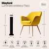 Миниатюра фото ландшафтный светильник maytoni paso o595fl-l12b3k | 220svet.ru