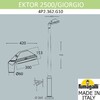 Миниатюра фото парковый фонарь  fumagalli ektor 2500/giorgio 4p2.362.g10.ayf1r | 220svet.ru