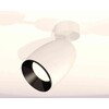 Миниатюра фото комплект накладного светильника ambrella light techno spot xm1122001 swh/pbk белый песок/черный полированный (a2202, c1122, n7031) | 220svet.ru