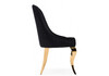 Миниатюра фото обеденная группа woodville аган black / gold 599483 | 220svet.ru