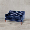 Миниатюра фото диван roomers 8829-2d/blue b#72 | 220svet.ru