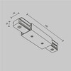 Миниатюра фото соединитель прямой для однофазного шинопровода maytoni accessories for tracks unity tra001cb-11b | 220svet.ru
