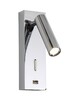 Миниатюра фото настенный светильник crystal lux clt 210w usb ch | 220svet.ru