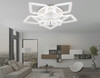 Миниатюра фото потолочная светодиодная люстра с пультом ду ambrella light acrylica original fa8914 | 220svet.ru