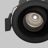 Миниатюра фото встраиваемый светильник maytoni dip t dl128-10w4k-b | 220svet.ru