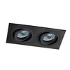 Миниатюра фото встраиваемый светильник italline sag203-4 black/black | 220svet.ru